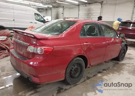 2013 Toyota Corolla S z USA, uszkodzony, nr VIN 2T1BU4EE5DC111468